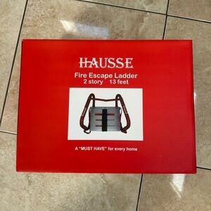 Hausse Retractable 2 Story Fire Escape Ladder 13 Feet New